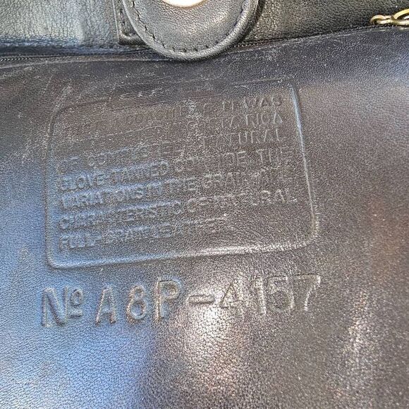 Vintage 90s Coach Classic Soho Black Leather Bag-Made in USA - Picture 11 of 16